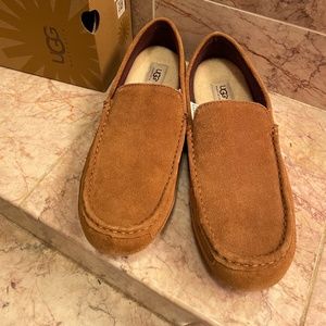 Authentic Mens 12 UGG Alder Sherpa-lined Slippers, w/Box! 1003419